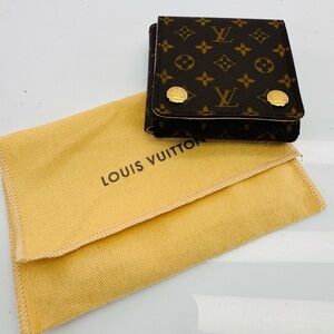 Louis Vuitton Monogram Jewelry Folding Case